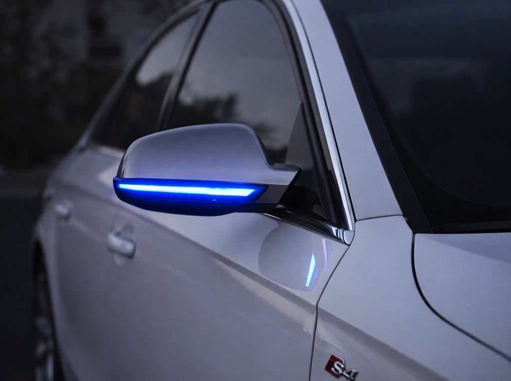 Dynamic LED Side Mirror Turn Signals (Sequential) – Audi
