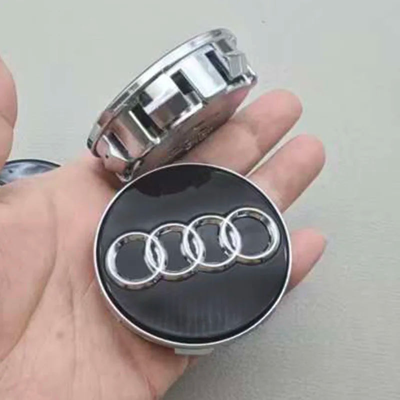 Floating Audi Wheel Center Caps – (61mm)