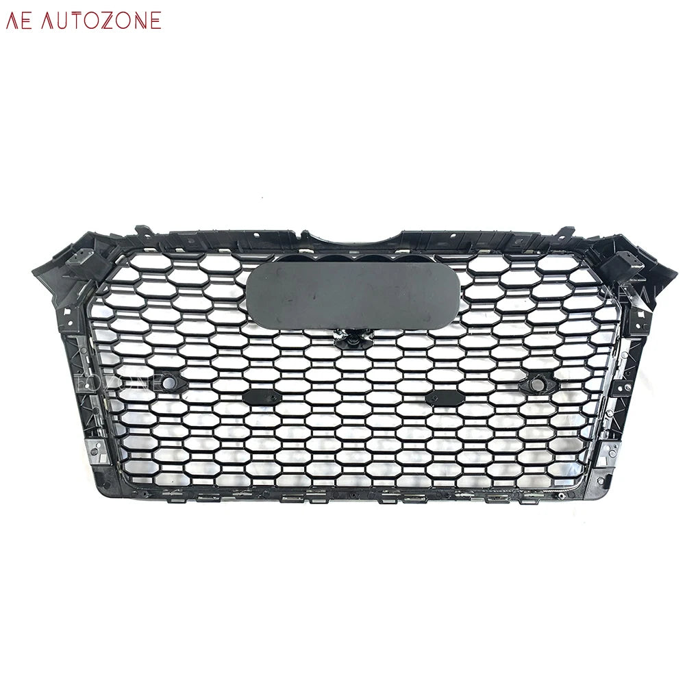 RS4 Style Honeycomb Grille - Gloss Black Front Bumper Upgrade (Audi A4 B9/S4)