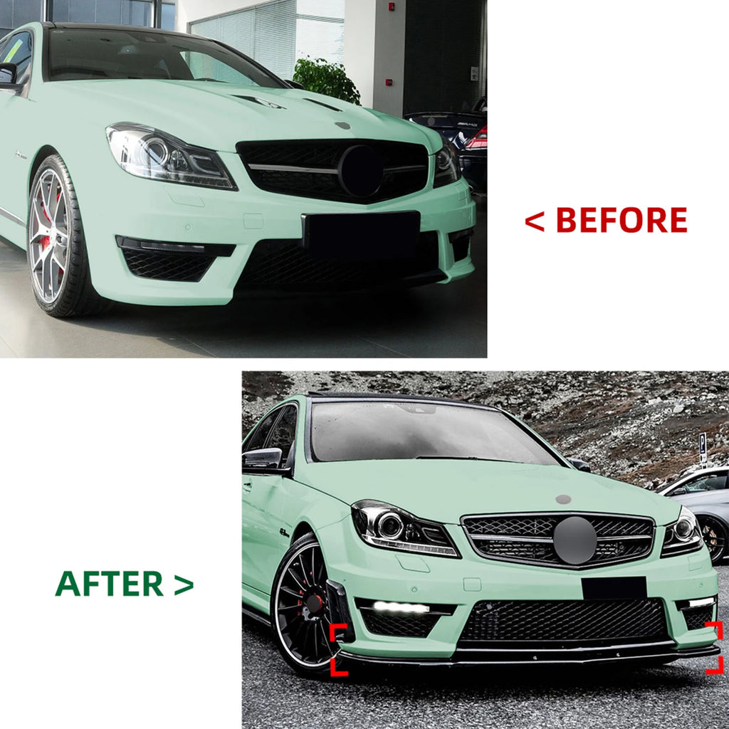 Front Lip Splitter - Performance Front Bumper (Mercedes C-Class W204/C63)