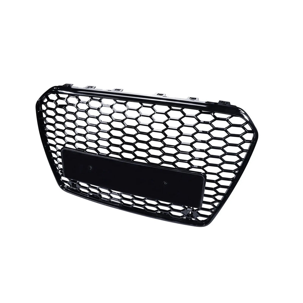 RS5 Style Honeycomb Grille - Gloss Black Front Bumper Upgrade (Audi B8.5 A5/S5)