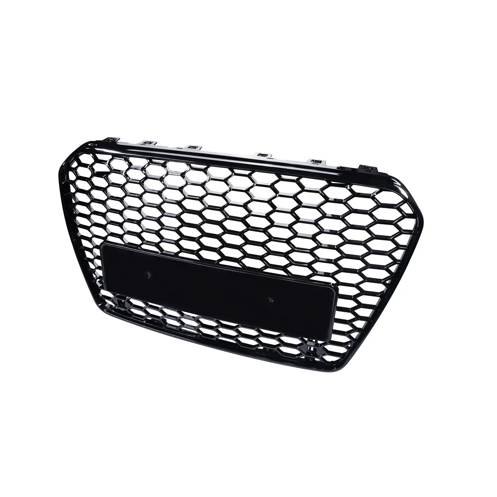 RS5 Style Honeycomb Grille - Gloss Black Front Bumper Upgrade (Audi B8.5 A5/S5)