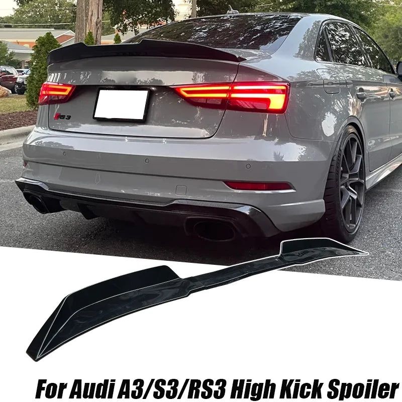 Audi Ducktail Rear Wing Spoiler RS3 Style