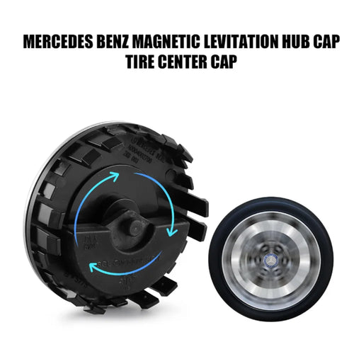 AMG Floating Wheel Center Caps - (75mm)