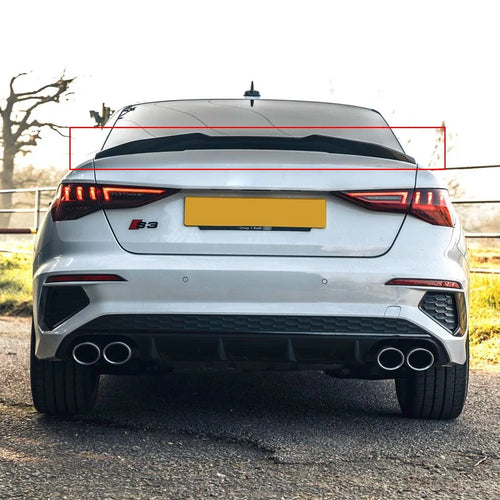 Audi Ducktail Rear Wing Spoiler RS3 Style